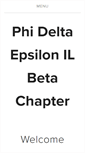 Mobile Screenshot of phideuiuc.org