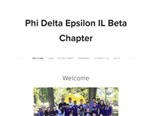 Tablet Screenshot of phideuiuc.org